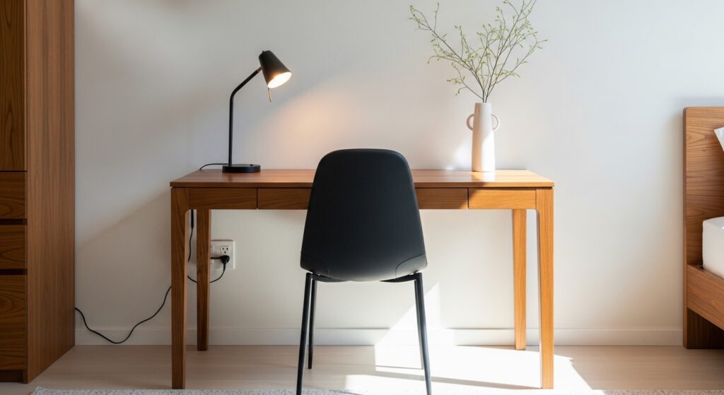 物が少ないミニマリストの書斎