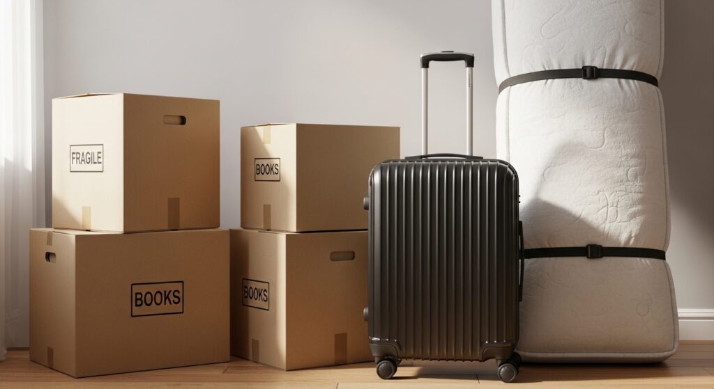 ミニマリストがまとめた引っ越しの荷物